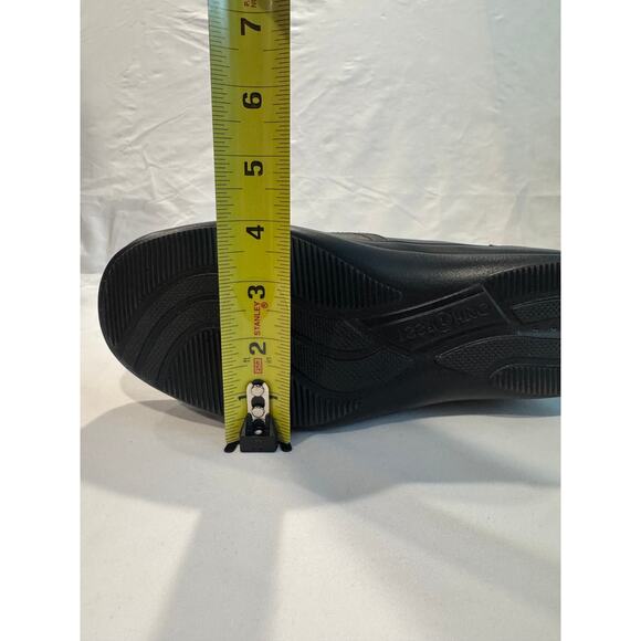 Ortho Feet Black Size 8 Wide Rosel Hands-Free Comfortable Leather Boot - Picture 14 of 16